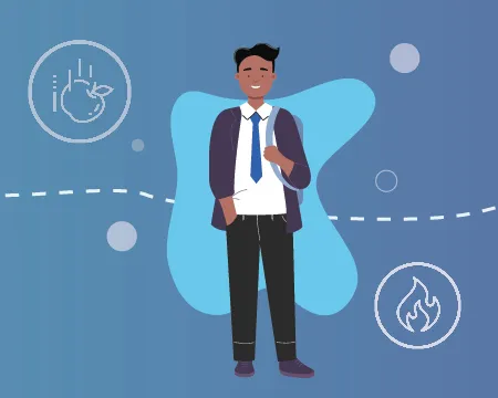 School pupil illustration